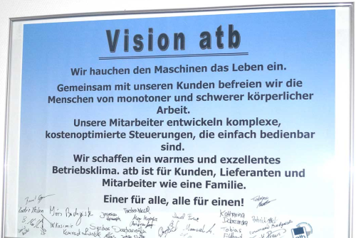 Die Vision von atb  aus Menden